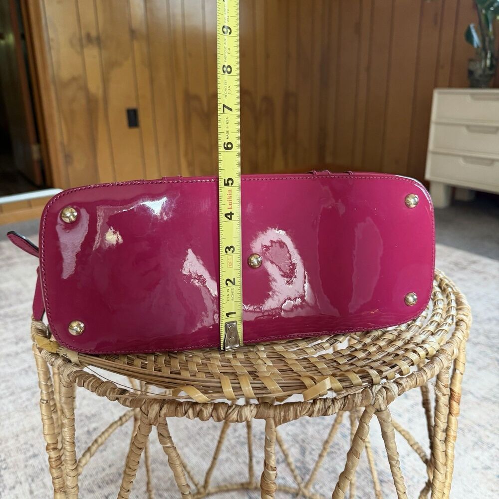 Gucci Microguccissima Pink Patent Leather Nice Dome Bag Pre-Loved Authentic - Picture 16 of 16